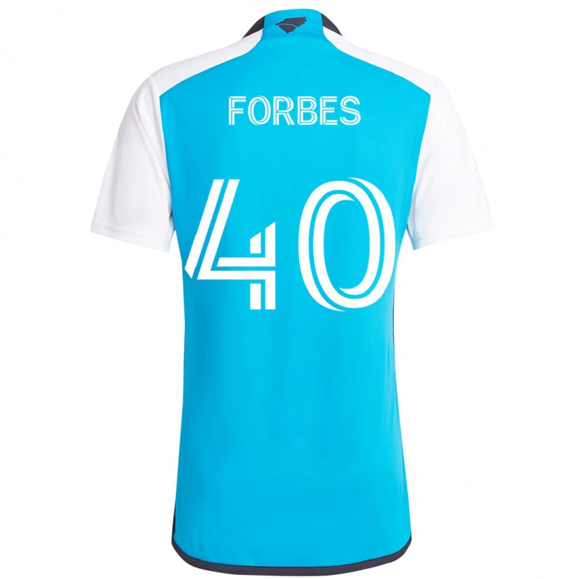 Danxen Børn Jahlane Forbes #40 Sort Hvid Hjemmebane Spillertrøjer 2025/26 Trøje T-Shirt