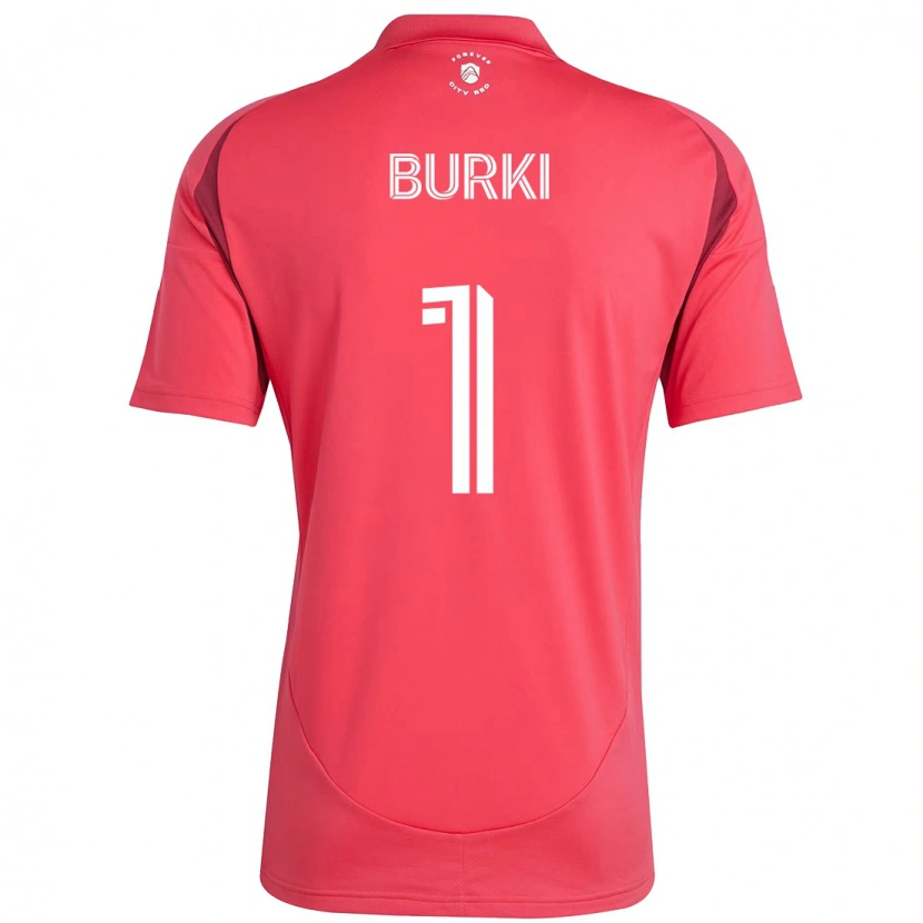 Danxen Børn Roman Bürki #1 Hvid Magenta Hjemmebane Spillertrøjer 2025/26 Trøje T-Shirt