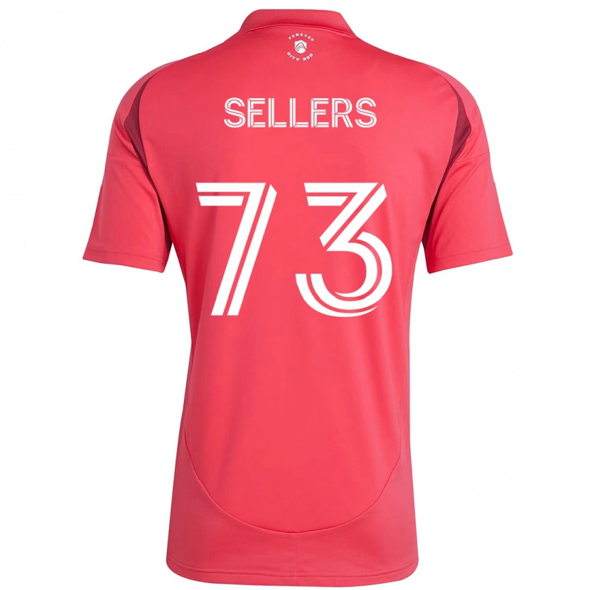 Danxen Børn Braydon Sellers #73 Hvid Magenta Hjemmebane Spillertrøjer 2025/26 Trøje T-Shirt