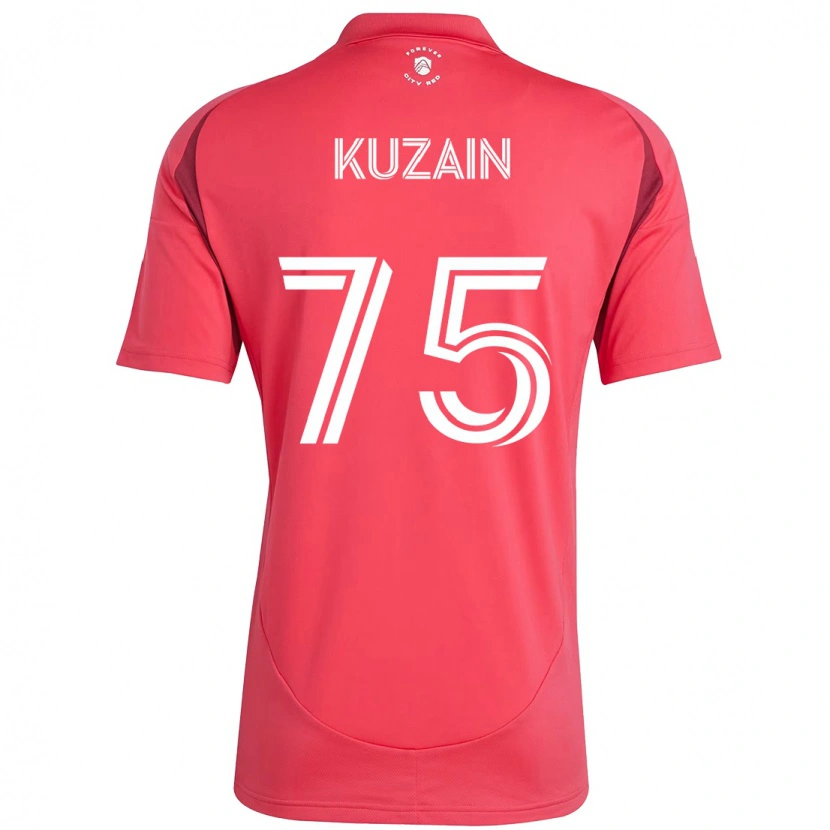 Danxen Børn Wan Kuzain #75 Hvid Magenta Hjemmebane Spillertrøjer 2025/26 Trøje T-Shirt