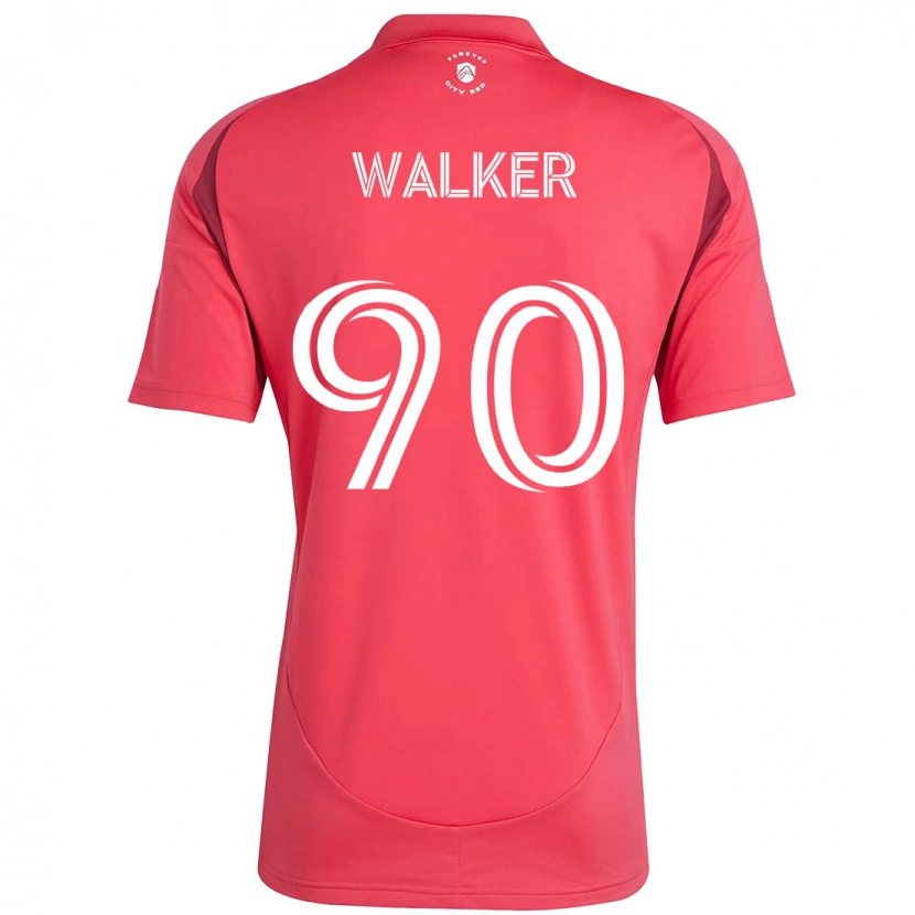 Danxen Børn Eric Walker #90 Hvid Magenta Hjemmebane Spillertrøjer 2025/26 Trøje T-Shirt