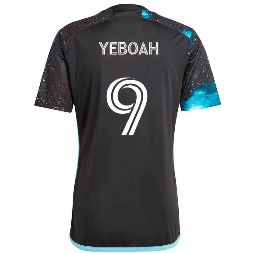 Danxen Børn Kelvin Yeboah #9 Himmelblå Hjemmebane Spillertrøjer 2025/26 Trøje T-Shirt