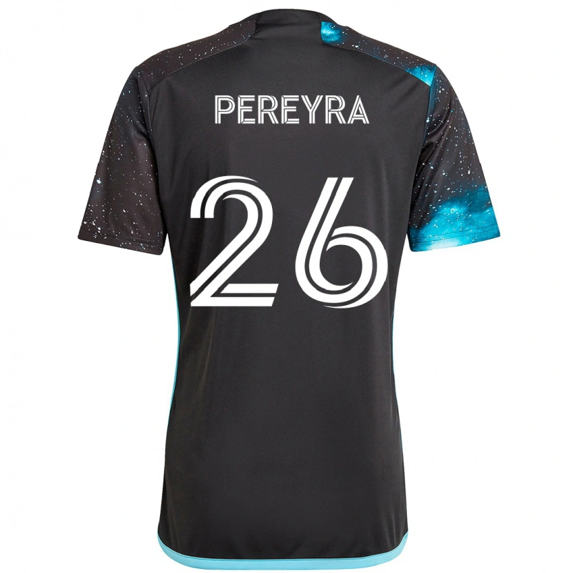 Danxen Børn Joaquín Pereyra #26 Himmelblå Hjemmebane Spillertrøjer 2025/26 Trøje T-Shirt