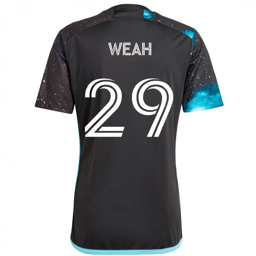 Danxen Børn Patrick Weah #29 Himmelblå Hjemmebane Spillertrøjer 2025/26 Trøje T-Shirt
