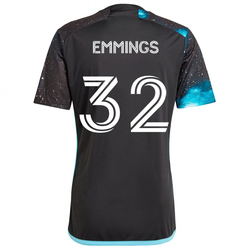 Danxen Børn Fred Emmings #32 Himmelblå Hjemmebane Spillertrøjer 2025/26 Trøje T-Shirt