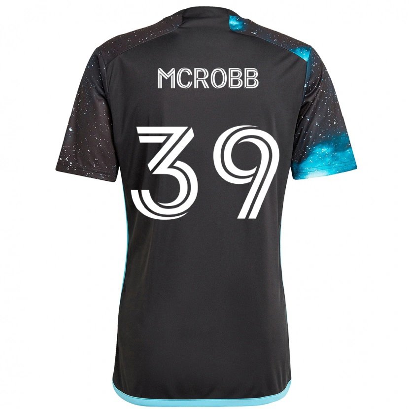 Danxen Børn Finn Mcrobb #39 Himmelblå Hjemmebane Spillertrøjer 2025/26 Trøje T-Shirt