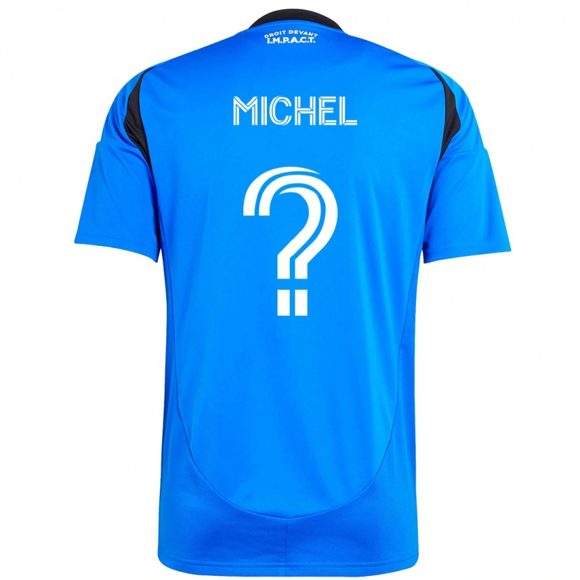 Danxen Børn Judewellin Michel #0 Himmelblå Mørkeblå Hjemmebane Spillertrøjer 2025/26 Trøje T-Shirt