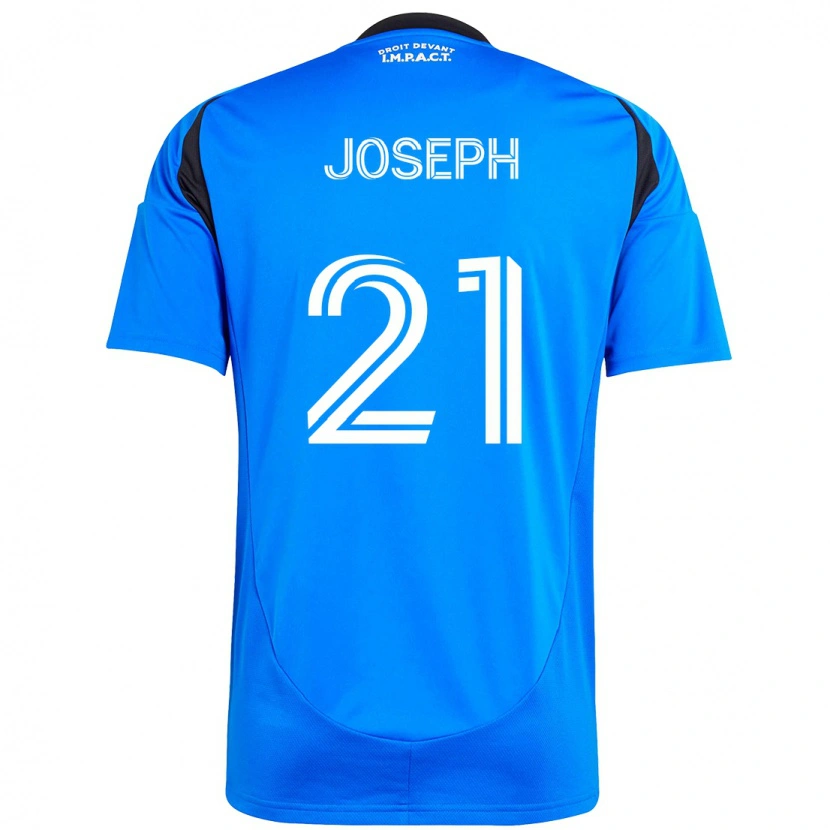 Danxen Børn Sebastien Udell Joseph #21 Himmelblå Mørkeblå Hjemmebane Spillertrøjer 2025/26 Trøje T-Shirt