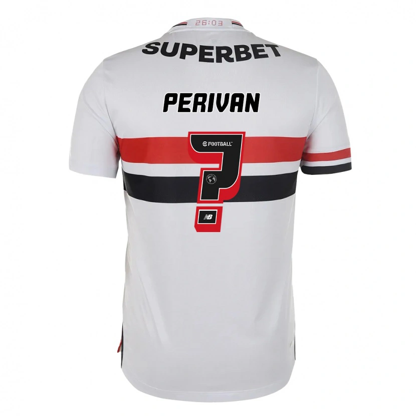 Danxen Børn Perivan #0 Sort Rød Hjemmebane Spillertrøjer 2025/26 Trøje T-Shirt
