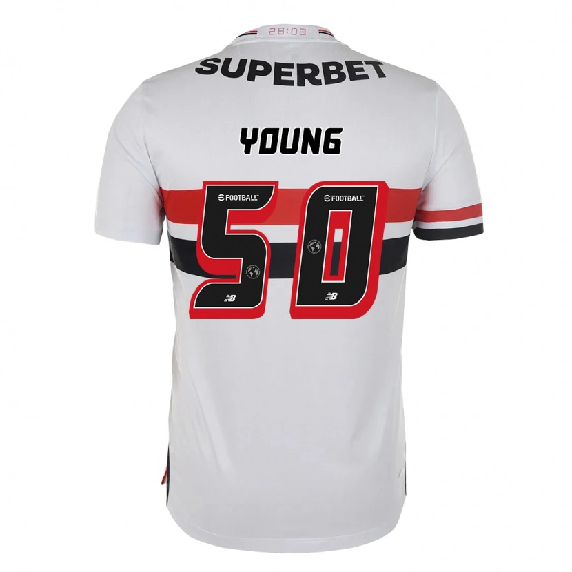 Danxen Børn Young #50 Sort Rød Hjemmebane Spillertrøjer 2025/26 Trøje T-Shirt