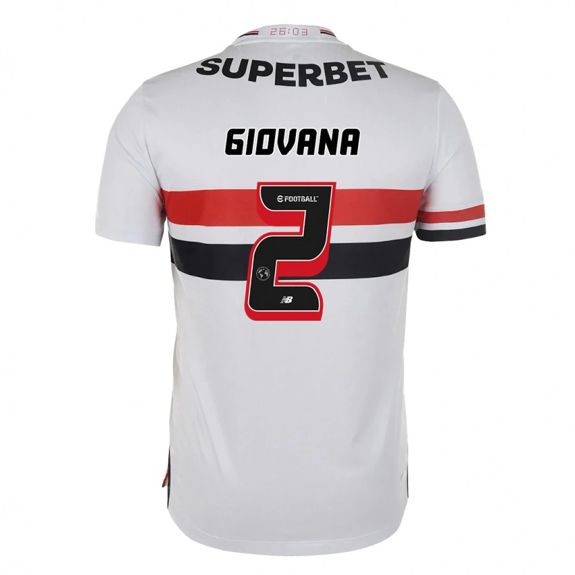 Danxen Børn Giovana #2 Sort Rød Hjemmebane Spillertrøjer 2025/26 Trøje T-Shirt