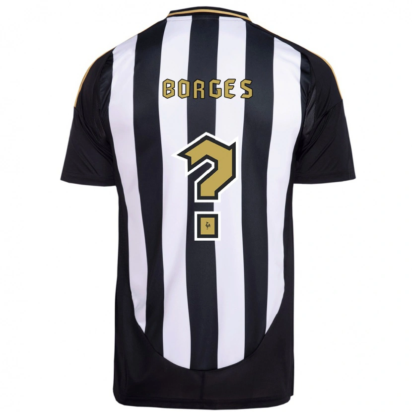 Danxen Børn Leo Borges #0 Off White Hjemmebane Spillertrøjer 2025/26 Trøje T-Shirt