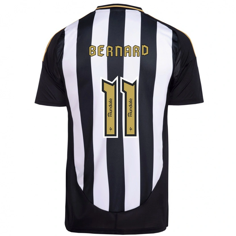 Danxen Børn Bernard #11 Off White Hjemmebane Spillertrøjer 2025/26 Trøje T-Shirt