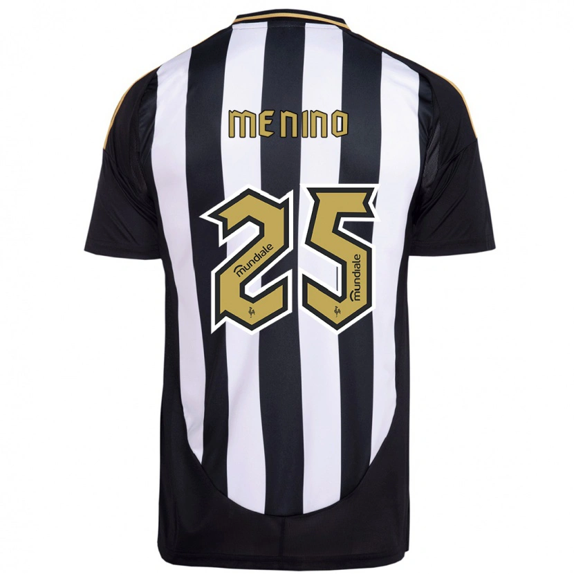 Danxen Børn Gabriel Menino #25 Off White Hjemmebane Spillertrøjer 2025/26 Trøje T-Shirt