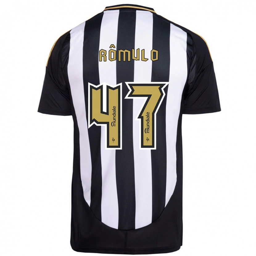 Danxen Børn Rômulo #47 Off White Hjemmebane Spillertrøjer 2025/26 Trøje T-Shirt
