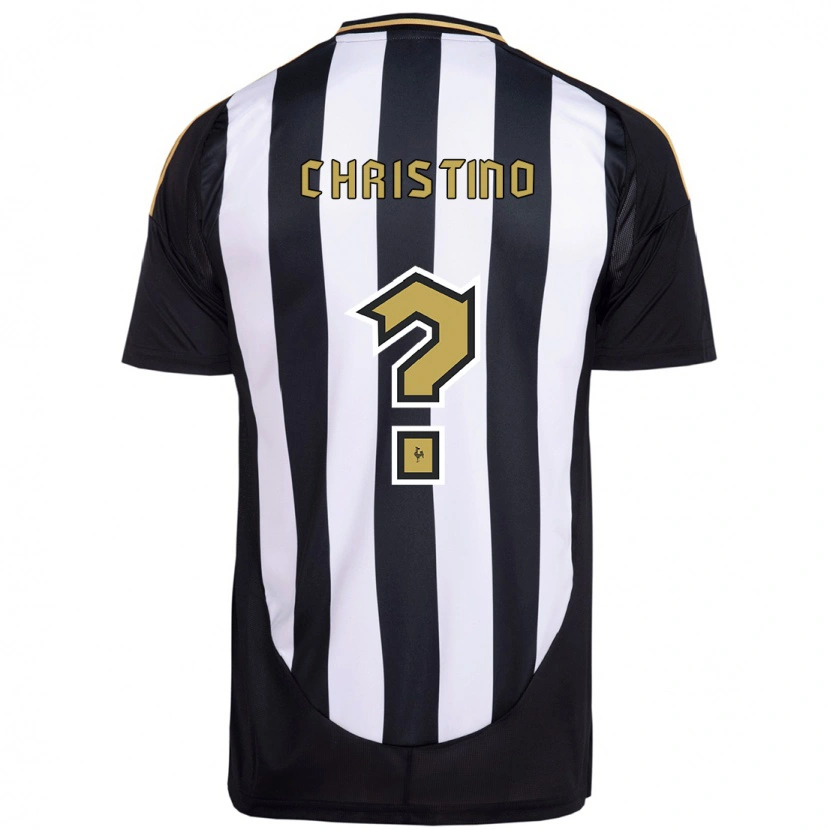 Danxen Børn Guilherme Christino #0 Off White Hjemmebane Spillertrøjer 2025/26 Trøje T-Shirt