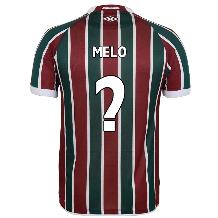 Danxen Børn Davi Melo #0 Hvid Grøn Maroon Hjemmebane Spillertrøjer 2025/26 Trøje T-Shirt
