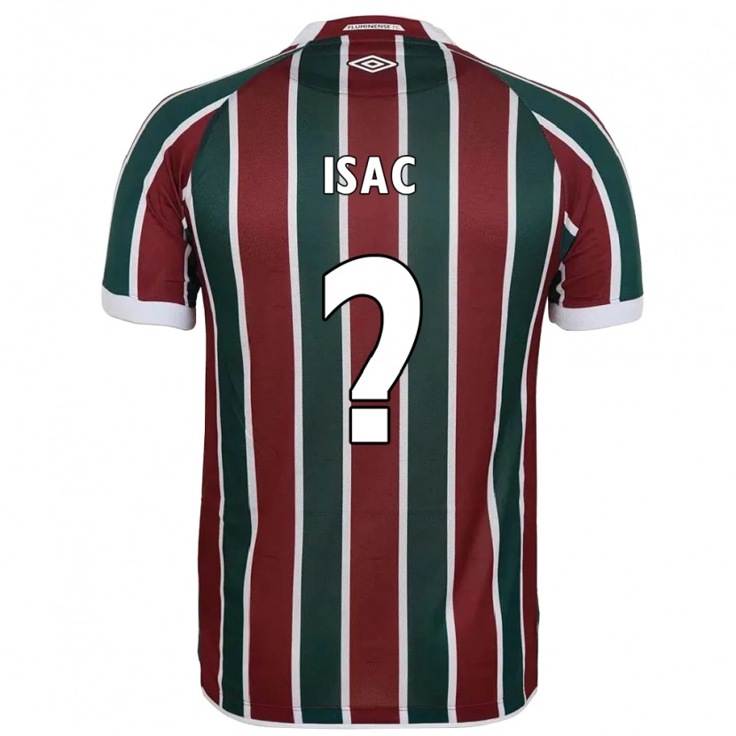 Danxen Børn Isac #0 Hvid Grøn Maroon Hjemmebane Spillertrøjer 2025/26 Trøje T-Shirt