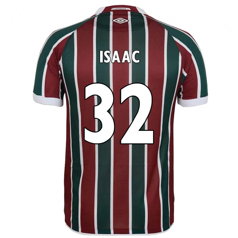 Danxen Børn Isaac #32 Hvid Grøn Maroon Hjemmebane Spillertrøjer 2025/26 Trøje T-Shirt