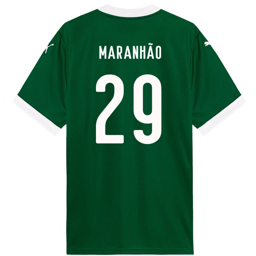 Danxen Børn Taina Maranhão #29 Hvid Grøn Hjemmebane Spillertrøjer 2025/26 Trøje T-Shirt