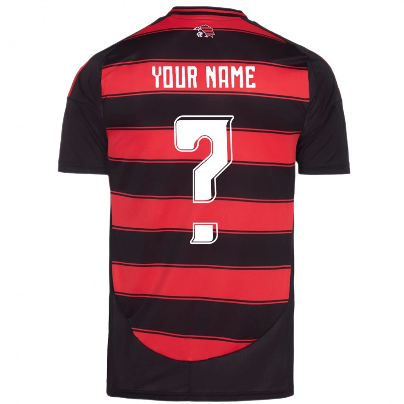 Danxen Børn Dit Navn #0 Hvid Rød Hjemmebane Spillertrøjer 2025/26 Trøje T-Shirt