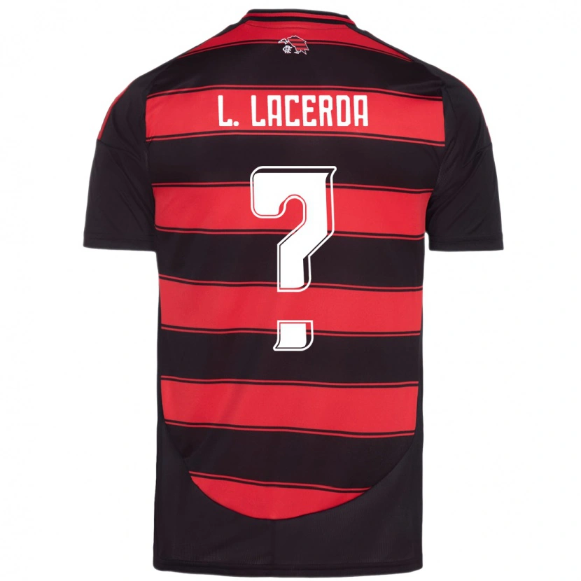 Danxen Børn Iago Lacerda #0 Hvid Rød Hjemmebane Spillertrøjer 2025/26 Trøje T-Shirt