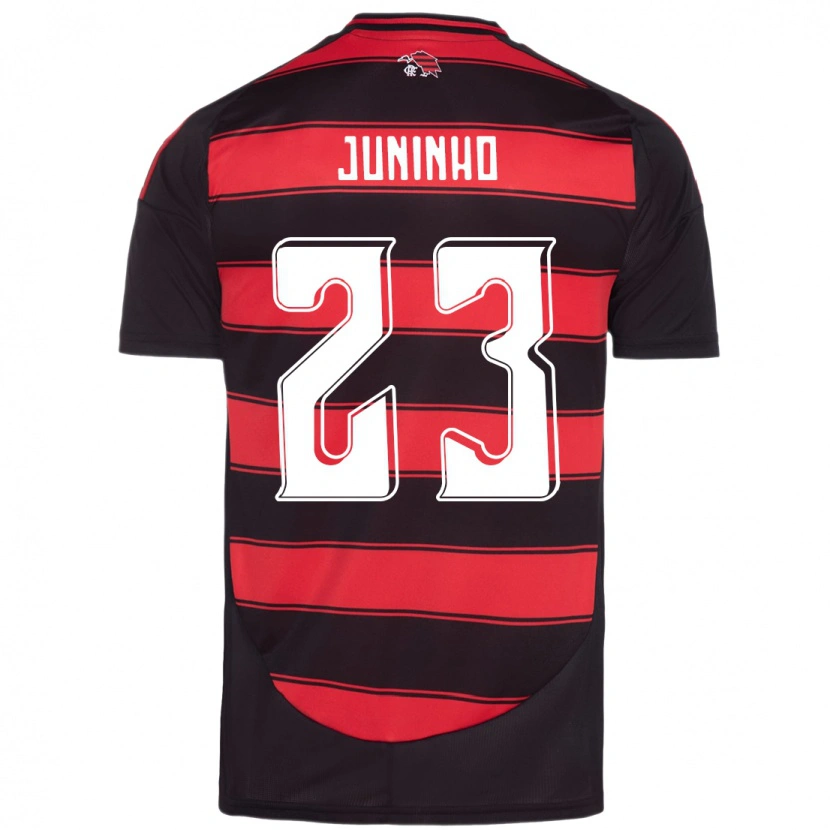 Danxen Børn Juninho #23 Hvid Rød Hjemmebane Spillertrøjer 2025/26 Trøje T-Shirt