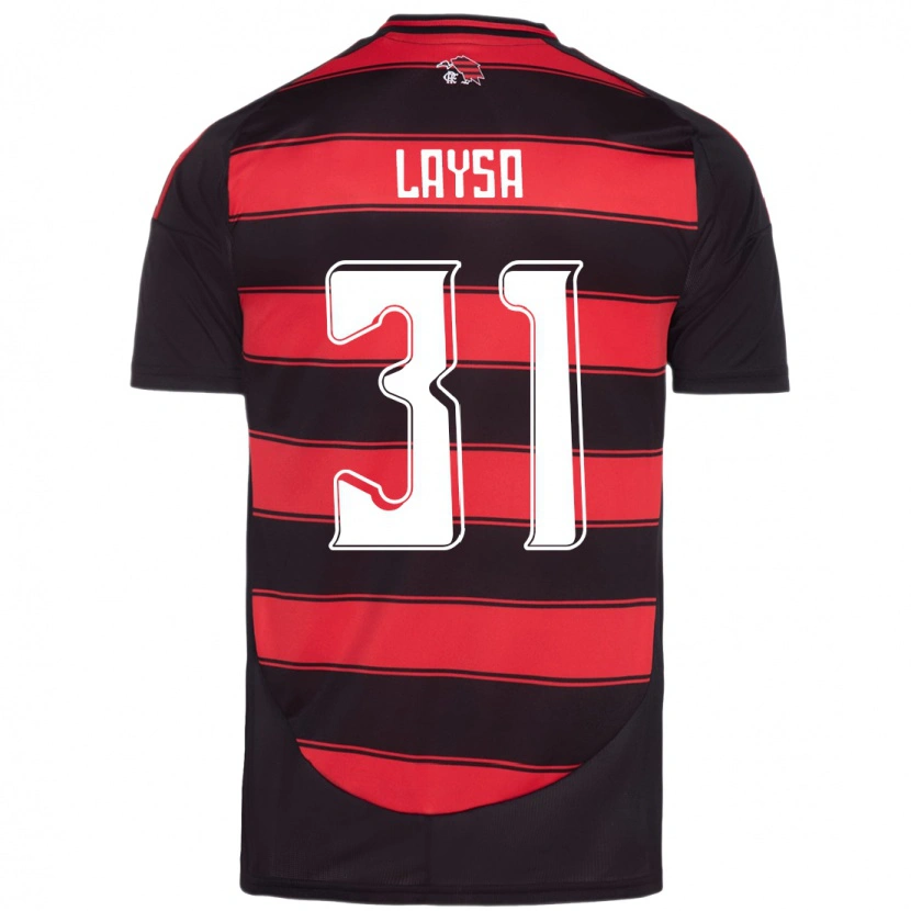 Danxen Børn Laysa #31 Hvid Rød Hjemmebane Spillertrøjer 2025/26 Trøje T-Shirt