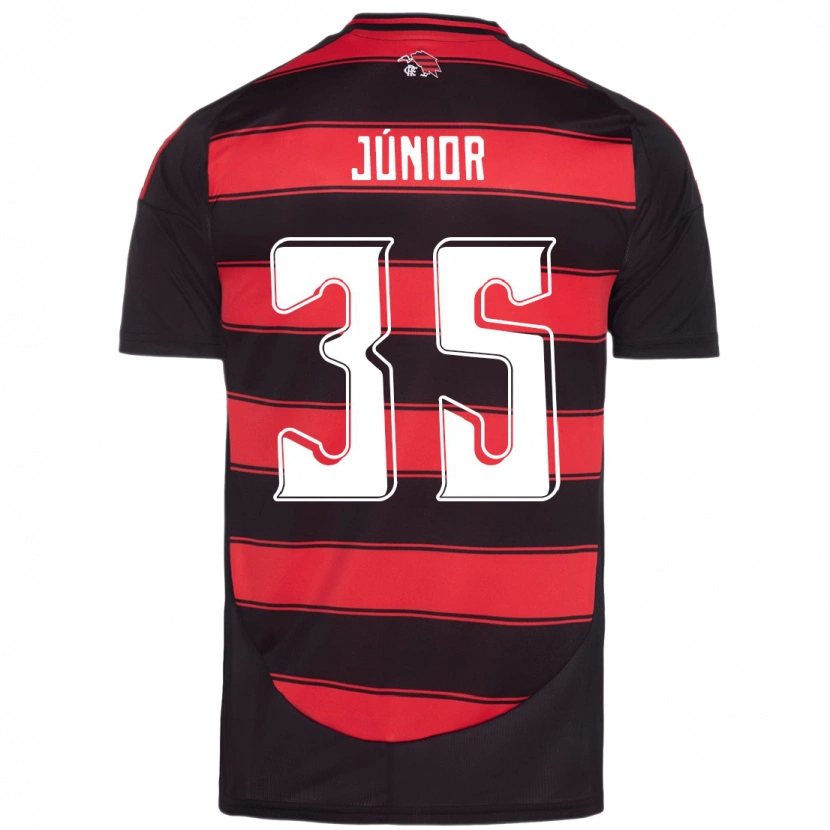Danxen Børn Kaylaine Júnior #35 Hvid Rød Hjemmebane Spillertrøjer 2025/26 Trøje T-Shirt