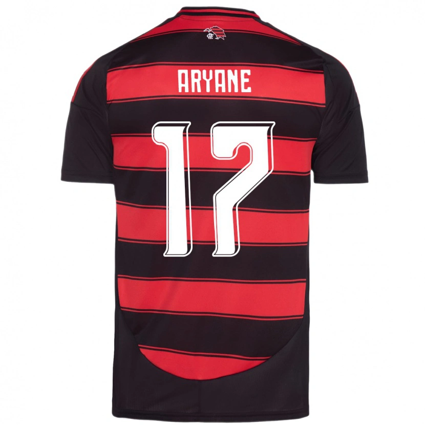 Danxen Børn Aryane #17 Hvid Rød Hjemmebane Spillertrøjer 2025/26 Trøje T-Shirt