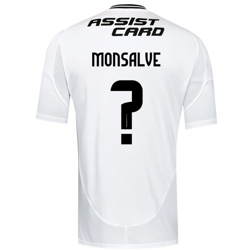 Danxen Børn Gaspar Monsalve #0 Sort Hvid Hjemmebane Spillertrøjer 2025/26 Trøje T-Shirt