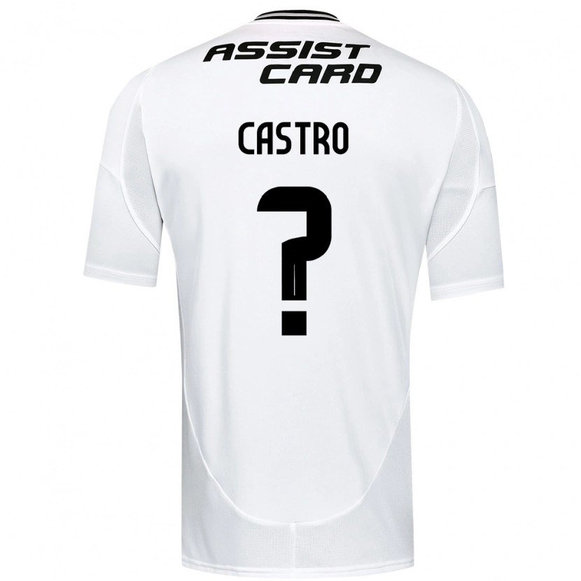 Danxen Børn Benjamín Castro #0 Sort Hvid Hjemmebane Spillertrøjer 2025/26 Trøje T-Shirt