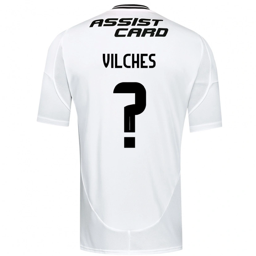 Danxen Børn Patricio Vilches #0 Sort Hvid Hjemmebane Spillertrøjer 2025/26 Trøje T-Shirt