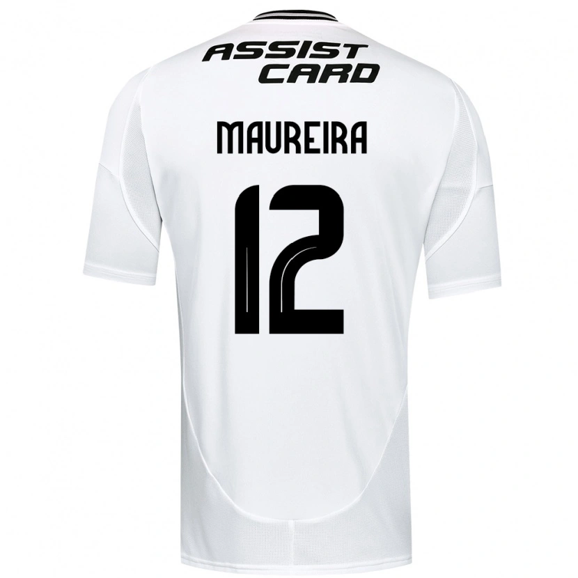 Danxen Børn Gabriel Maureira #12 Sort Hvid Hjemmebane Spillertrøjer 2025/26 Trøje T-Shirt