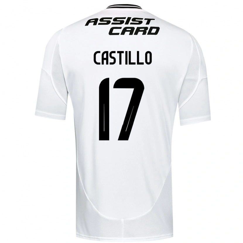 Danxen Børn Fabián Castillo #17 Sort Hvid Hjemmebane Spillertrøjer 2025/26 Trøje T-Shirt