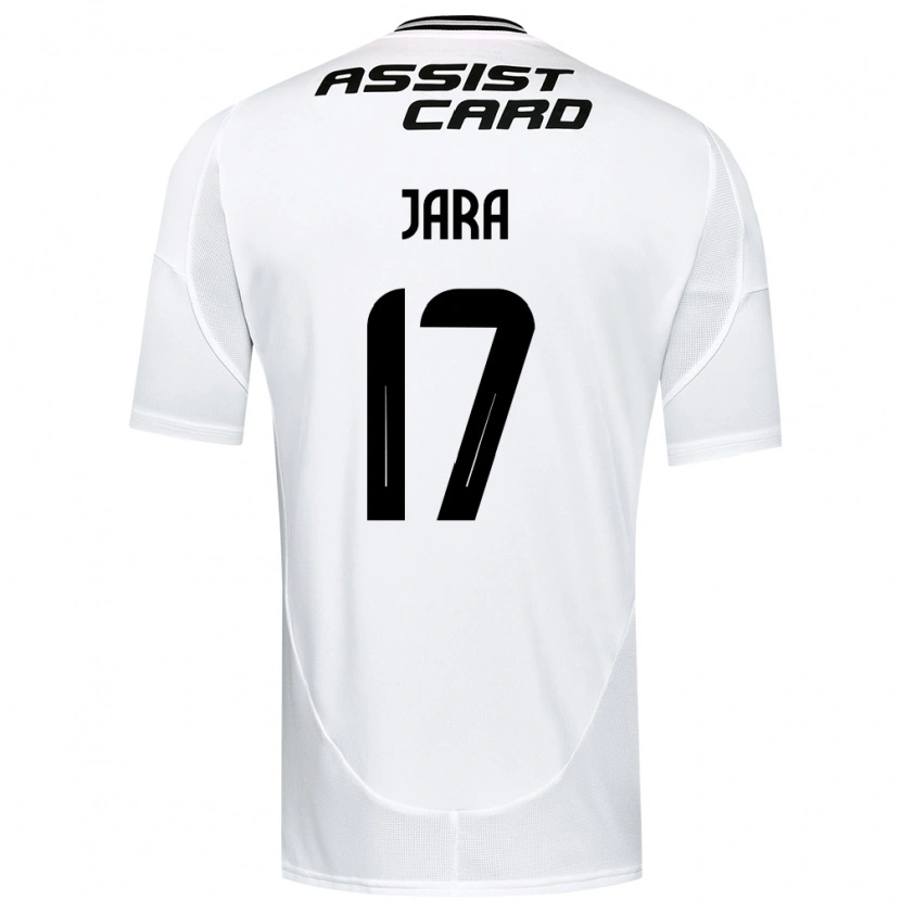 Danxen Børn Ignacio Jara #17 Sort Hvid Hjemmebane Spillertrøjer 2025/26 Trøje T-Shirt