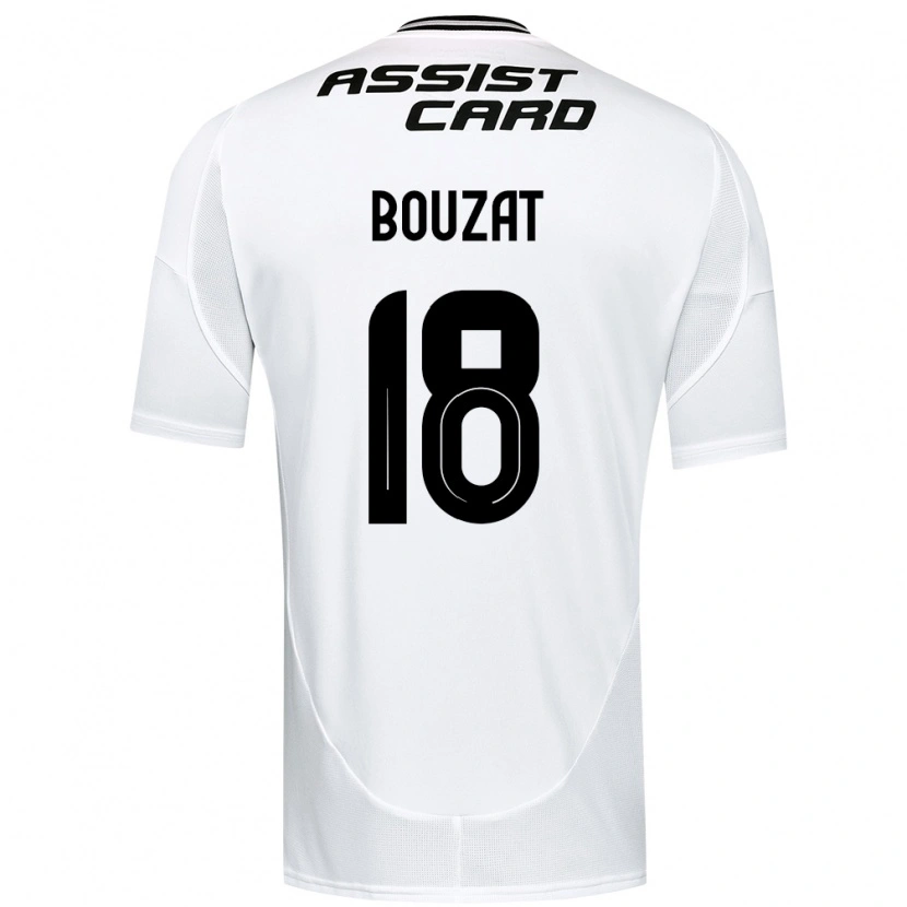 Danxen Børn Agustín Bouzat #18 Sort Hvid Hjemmebane Spillertrøjer 2025/26 Trøje T-Shirt