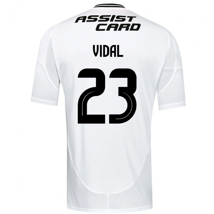 Danxen Børn Arturo Vidal #23 Sort Hvid Hjemmebane Spillertrøjer 2025/26 Trøje T-Shirt