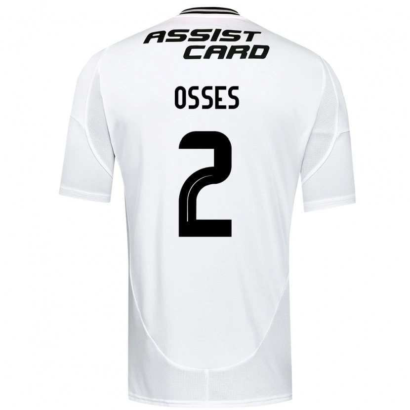 Danxen Børn Martina Osses #2 Sort Hvid Hjemmebane Spillertrøjer 2025/26 Trøje T-Shirt
