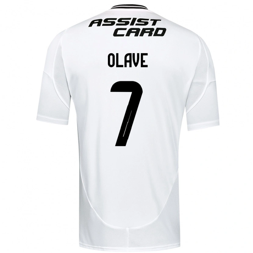 Danxen Børn Isidora Olave #7 Sort Hvid Hjemmebane Spillertrøjer 2025/26 Trøje T-Shirt