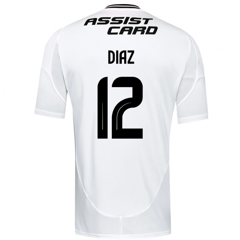 Danxen Børn Javiera Díaz #12 Sort Hvid Hjemmebane Spillertrøjer 2025/26 Trøje T-Shirt