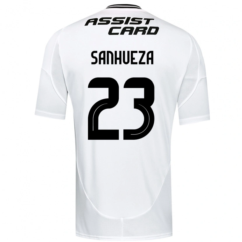 Danxen Børn Nicol Sanhueza #23 Sort Hvid Hjemmebane Spillertrøjer 2025/26 Trøje T-Shirt