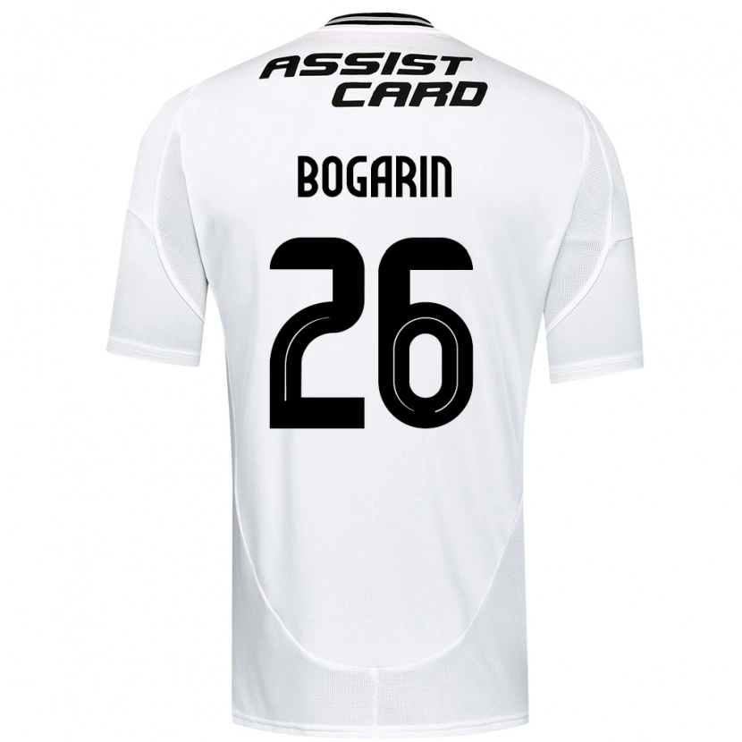 Danxen Børn Dahiana Bogarín #26 Sort Hvid Hjemmebane Spillertrøjer 2025/26 Trøje T-Shirt