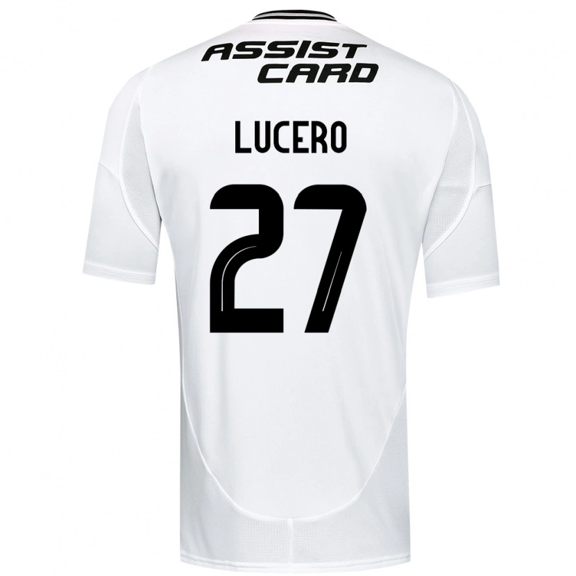 Danxen Børn Valentina Lucero #27 Sort Hvid Hjemmebane Spillertrøjer 2025/26 Trøje T-Shirt