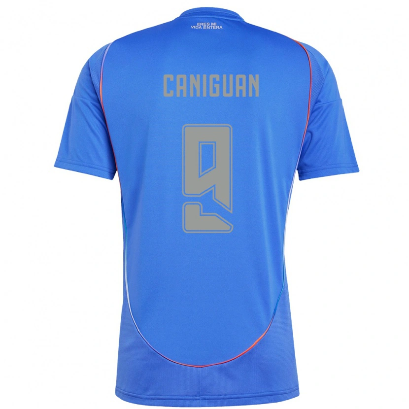 Danxen Børn Franchesca Caniguán #9 Orange Rød Hjemmebane Spillertrøjer 2025/26 Trøje T-Shirt