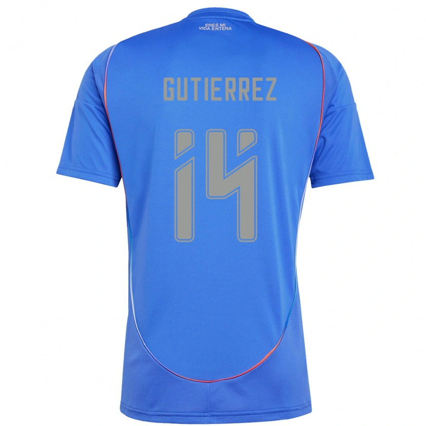Danxen Børn Ana Gutiérrez #14 Orange Rød Hjemmebane Spillertrøjer 2025/26 Trøje T-Shirt