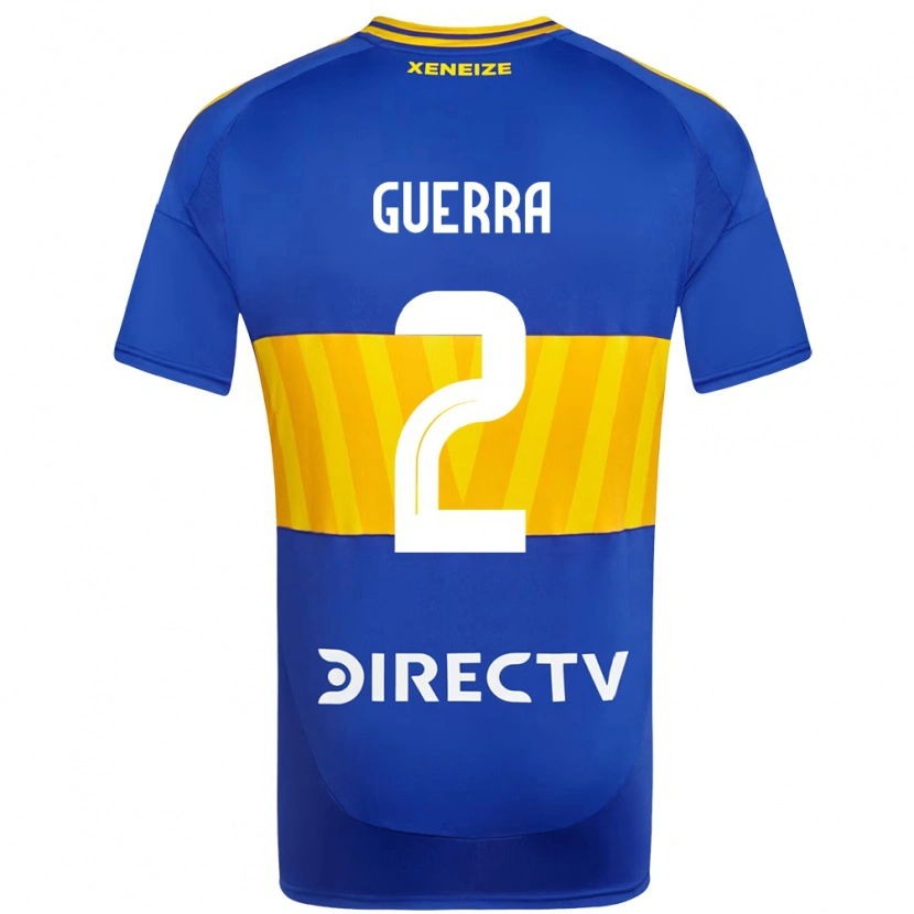 Danxen Børn Maylen Guerra #2 Hvid Blå Hjemmebane Spillertrøjer 2025/26 Trøje T-Shirt