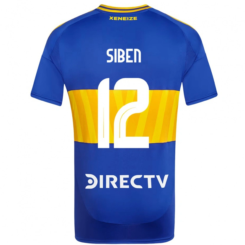Danxen Børn Priscila Siben #12 Hvid Blå Hjemmebane Spillertrøjer 2025/26 Trøje T-Shirt