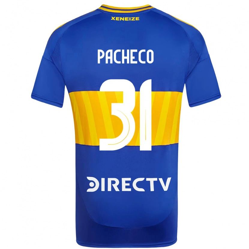 Danxen Børn Costanza Pacheco #31 Hvid Blå Hjemmebane Spillertrøjer 2025/26 Trøje T-Shirt