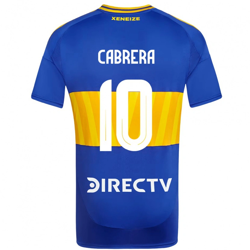 Danxen Børn Micaela Cabrera #10 Hvid Blå Hjemmebane Spillertrøjer 2025/26 Trøje T-Shirt